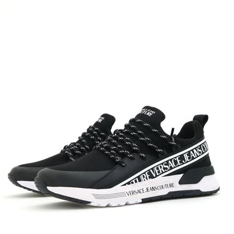 versace black trainers|Versace trainers uk.